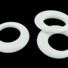 33mm White Lucite Pirate Hoop (2 Pcs) #WMS041-General Bead