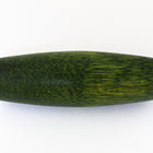 18mm x 50mm Green Wood Tube Bead (2 Pcs) #WOOD036-General Bead