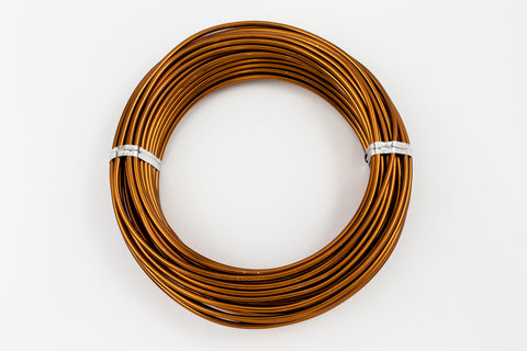 Artistic Wire. Lt. Brown 12 Gauge Aluminum Craft Wire -39.3 Ft (8 Packs, 48 Packs) #WRA003