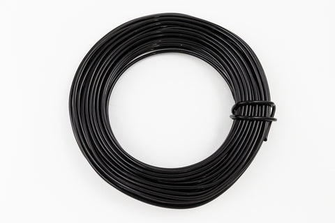 Artistic Wire. Black 12 Gauge Aluminum Craft Wire -39.3 Ft #WRA005