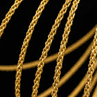 Artistic Wire. Brass 8 Gauge Round Braid Wire -1.5 Ft #WRB018