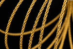 Artistic Wire. Brass 8 Gauge Round Braid Wire -1.5 Ft #WRB018