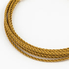 Artistic Wire. Brass 12 Gauge Round Braid Wire -5 Ft (6 Packs, 36 Packs) #WRB001