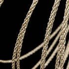 Artistic Wire. Silver 8 Gauge Round Braid Wire -1.5 Ft #WRB013