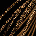 Artistic Wire. Antique Brass 12 Gauge Round Braid Wire -5 Ft (6 Packs, 36 Packs) #WRB007