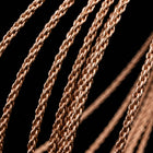 Artistic Wire. Rose Gold 8 Gauge Round Braid Wire -1.5 Ft (3 Packs, 18 Packs) #WRB015