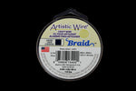 Artistic Wire. Brass 14 Gauge Square Braid Wire -2.5 Ft #WRB019