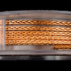 Artistic Wire. Bare Copper 14 Gauge Square Braid Wire -2.5 Ft (Spool, 6 Spools, 36 Spools) #WRB021