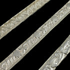 Artistic Wire, Silver Plated Flat Pattern Wire- Vine, Dot & Flower -3 Pcs (10 Packs, 60 Packs) #WRF001