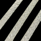 Artistic Wire, Silver Plated Flat Pattern Wire- Geometric -3 Pcs (10 Packs, 60 Packs) #WRF005
