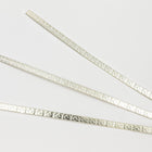 Artistic Wire, Silver Plated Flat Pattern Wire- Geometric -3 Pcs (10 Packs, 60 Packs) #WRF005