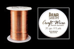 20 Gauge Copper BeadSmith Craft Wire (15 Yards) #WRH301-General Bead