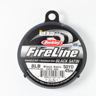 8 Lb. Black Satin Fireline 50 Yard Roll #WRK013