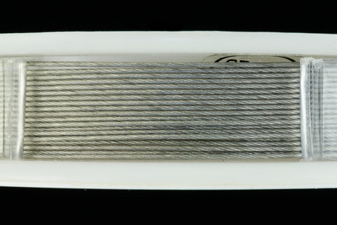 Steel Grey Pro Econoflex Medium Beading Wire (0.019, 49 strands) #WRK203-General Bead