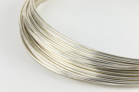 28 Gauge Sterling Silver Half Hard Wire #BSG027