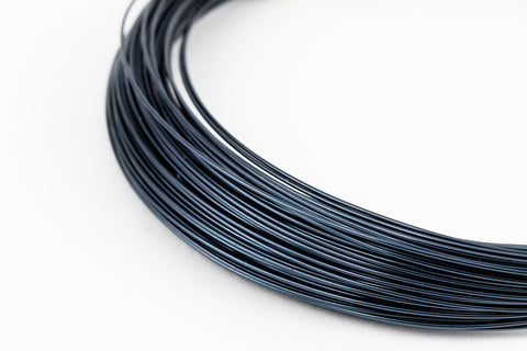 Artistic Wire. Hematite 24 Gauge German Style Wire -39.4 Ft (10 Packs, 60 Packs) #WRQ403