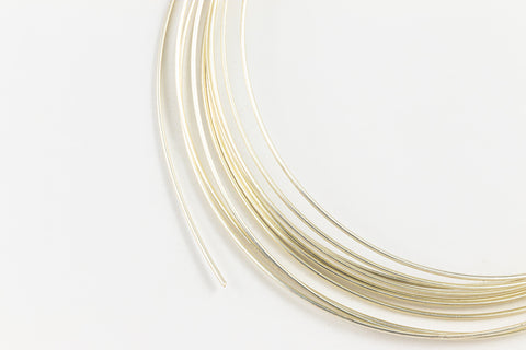 Artistic Wire. Silver Plated 20g German Style Half Round Wire -9.8 Ft (6 Packs, 36 Packs) #WRR002