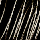 Artistic Wire. Silver Plated 24 Gauge Twisted Round Wire -7 Yd (8 Spools, 48 Spools) #WRT104