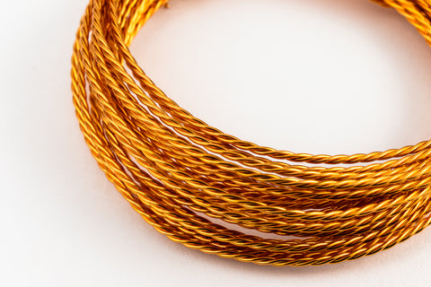 Artistic Wire. Copper 20 Gauge Twisted Round Wire -2.5 Lb (1 Spool, 6 Spools) #WRT401