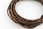 Artistic Wire. Antique Brass 18 Gauge Twisted Round Wire -5 Yd #WRT501