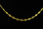 Gold 10.3mm x 5.8mm Clover Chain #XCC008-General Bead