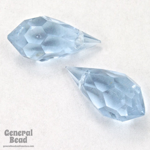 9mm x 18mm Color-Shift Alexandrite Cut Glass Teardrop #XCD004-General Bead