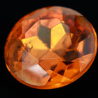 25mm Topaz Faceted Point Back Cabochon #XGP006-B-General Bead