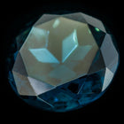 18mm Montana Faceted Point Back Cabochon #XGP004-G-General Bead