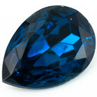 18mm x 25mm Montana Faceted Teardrop Point Back Cabochon #XGP016-C-General Bead