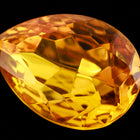 18mm x 25mm Topaz Faceted Teardrop Point Back Cabochon #XGP017-A-General Bead