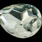 18mm x 25mm Crystal Faceted Teardrop Point Back Cabochon #XGP017-C-General Bead