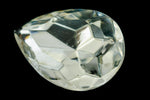 18mm x 25mm Crystal Faceted Teardrop Point Back Cabochon #XGP017-C-General Bead