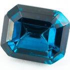 10mm x 12mm Montana Sapphire Faceted Octagon Point Back Cabochon #XGP018-G-General Bead
