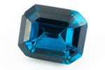 10mm x 12mm Montana Sapphire Faceted Octagon Point Back Cabochon #XGP018-G-General Bead