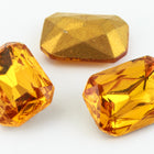 10mm x 14mm Topaz Faceted Octagon Point Back Cabochon #XGP019-C-General Bead