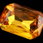 10mm x 14mm Topaz Faceted Octagon Point Back Cabochon #XGP019-C-General Bead