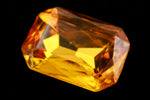 10mm x 14mm Topaz Faceted Octagon Point Back Cabochon #XGP019-C-General Bead