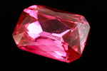 13mm x 18mm Rose Faceted Octagon Point Back Cabochon #XGP020-H-General Bead