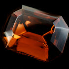 13mm x 18mm Dark Topaz Faceted Octagon Point Back Cabochon #XGP020-J-General Bead