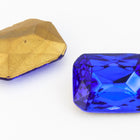 13mm x 18mm Sapphire Faceted Octagon Point Back Cabochon #XGP021-D-General Bead