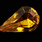 5.5mm x 10mm Topaz Faceted Teardrop Point Back Cabochon #XGP023-D-General Bead