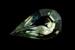 5.5mm x 10mm Black Diamond Faceted Teardrop Point Back Cabochon #XGP024-B-General Bead
