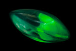 7mm x 15mm Emerald Smooth Navette Point Back Cabochon (2 Pcs) #XGP025-K-General Bead