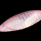 7mm x 15mm Rose Zebra Smooth Navette Point Back Cabochon (2 Pcs) #XGP026-C-General Bead