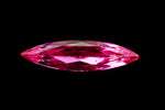 6mm x 24mm Rose Faceted Navette Point Back Cabochon #XGP027-I-General Bead