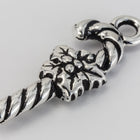 25mm Antique Silver Tierracast Candy Cane Charm #XMAS003-General Bead