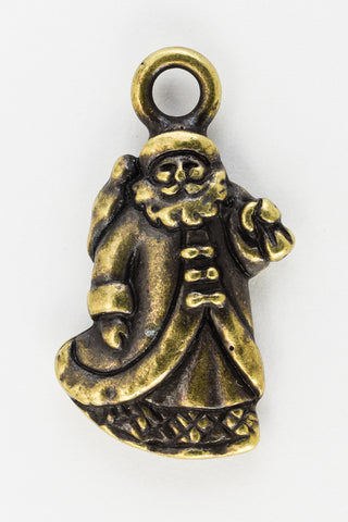 22mm Antique Brass Tierracast St. Nicholas Charm #XMAS011-General Bead