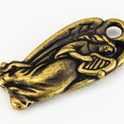 23mm Antique Brass Tierracast Angel Charm #XMAS014-General Bead