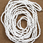 20/0 Opaque White Antique Seed Bead-General Bead