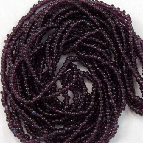 18/0 Transparent Purple Antique Seed Bead-General Bead